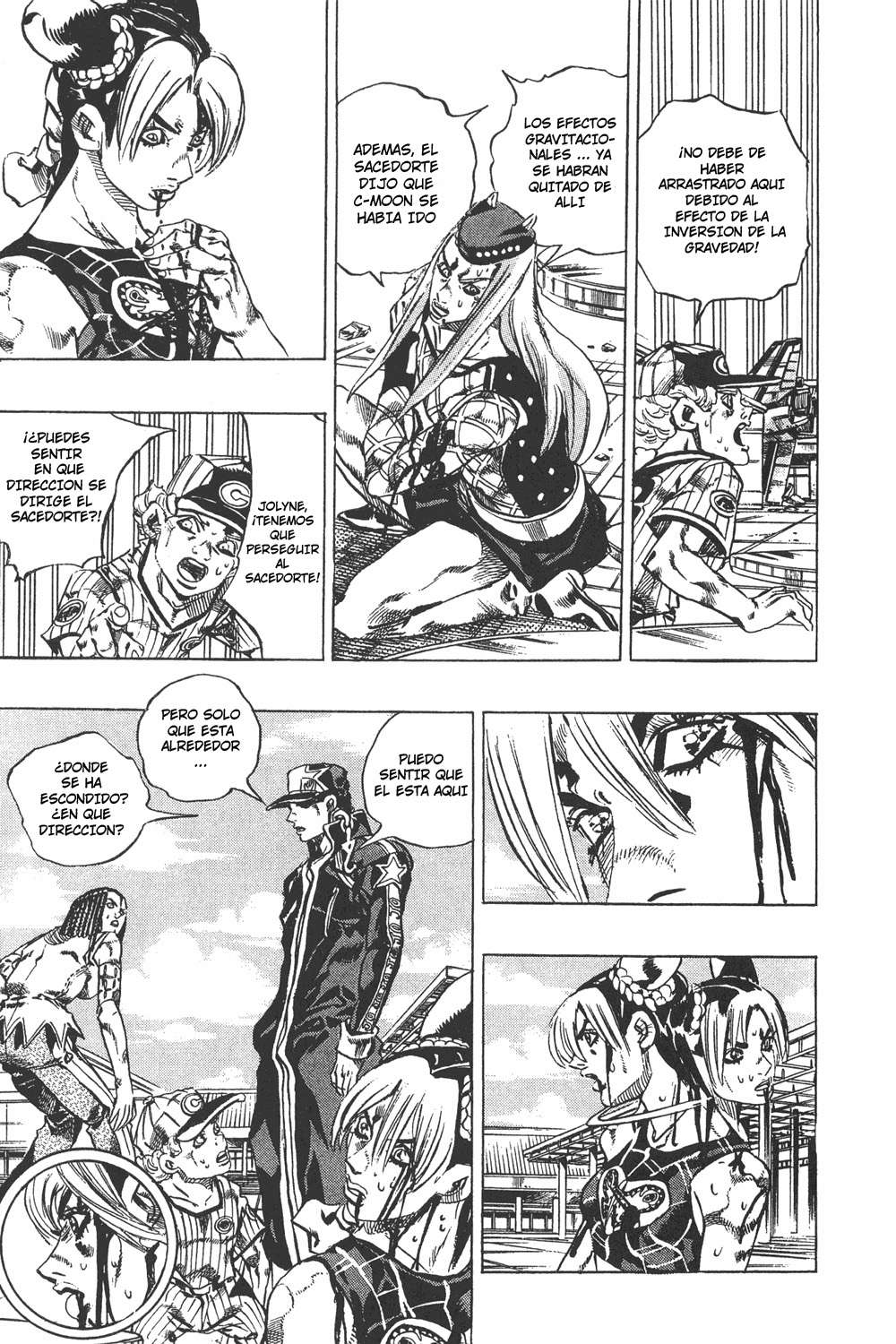 Read JoJo's Bizarre Adventure Parte 6 Stone Ocean ES Manga Online