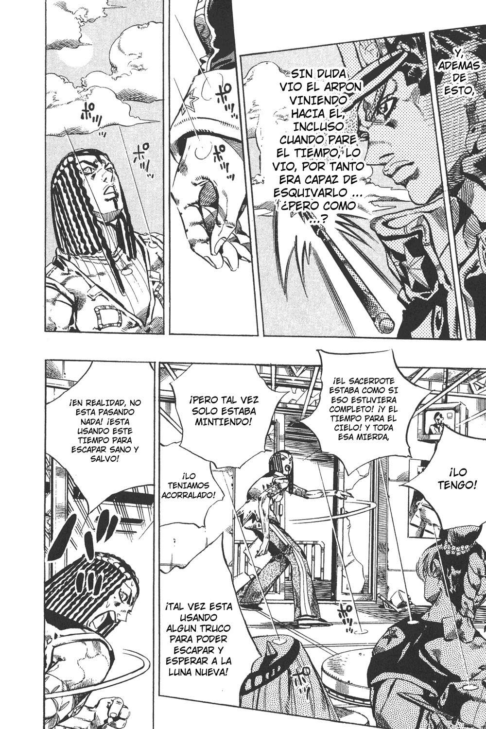 Read JoJo's Bizarre Adventure Parte 6 Stone Ocean ES Manga Online