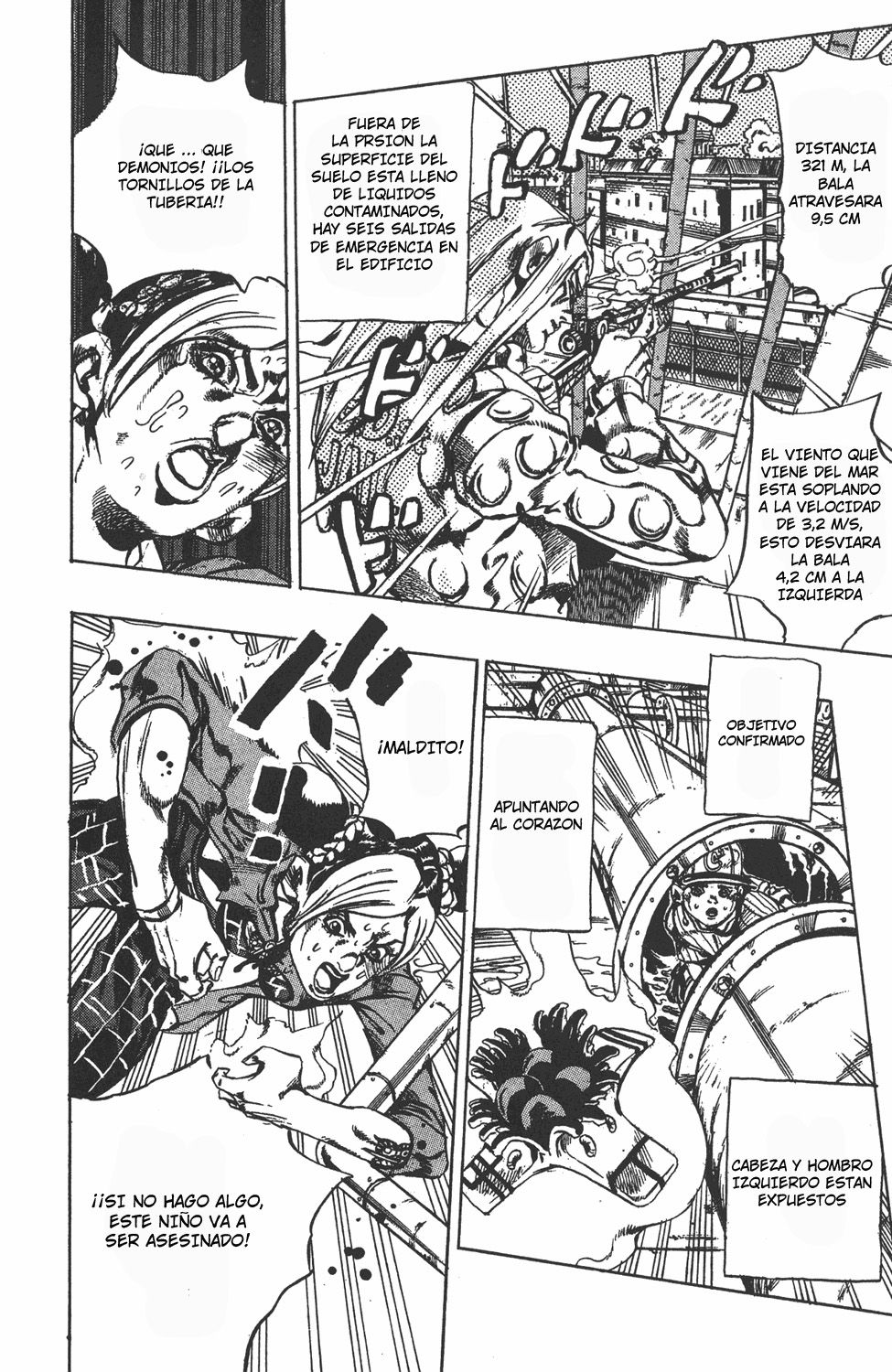 Read JoJo's Bizarre Adventure Parte 6 Stone Ocean ES Manga Online