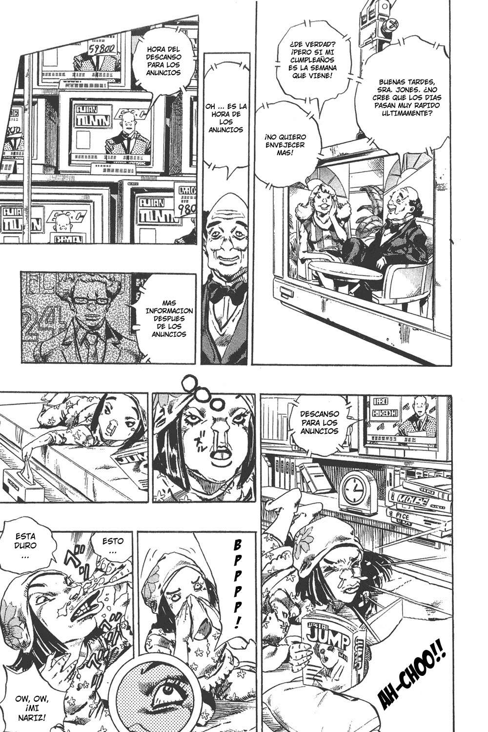 Read JoJo's Bizarre Adventure Parte 6 Stone Ocean ES Manga Online