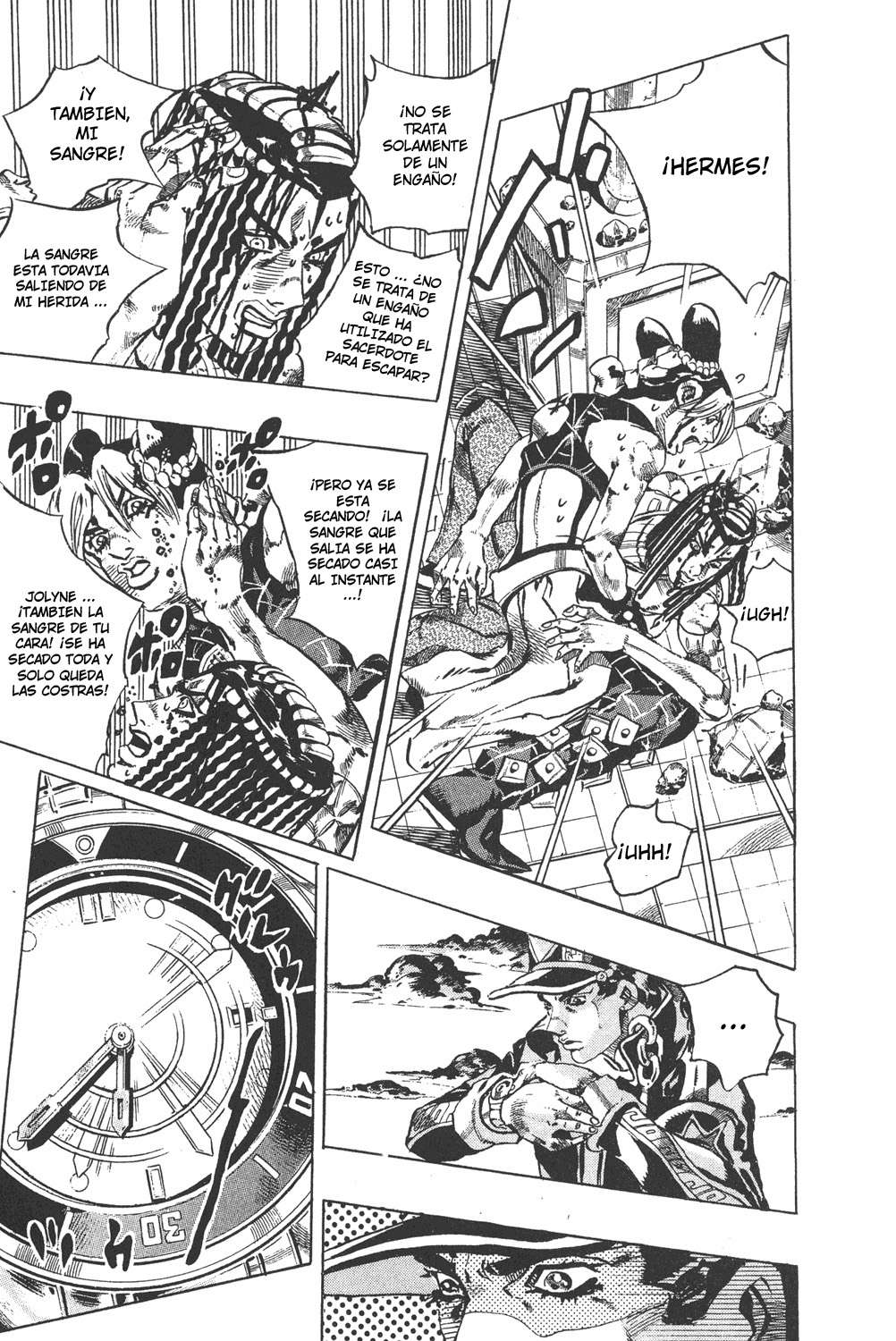 Read JoJo's Bizarre Adventure Parte 6 Stone Ocean ES Manga Online