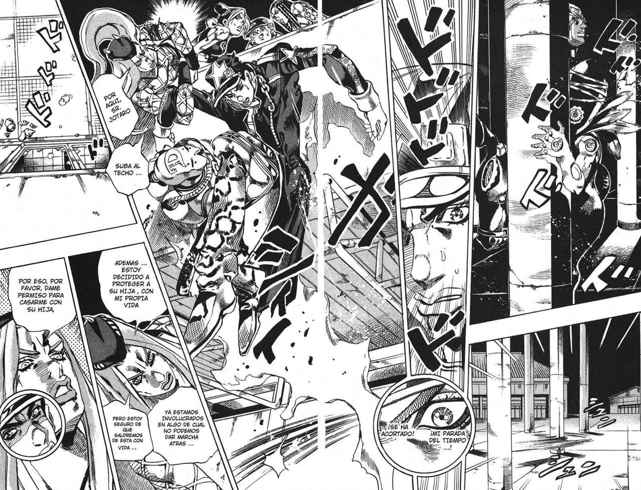 Read JoJo's Bizarre Adventure Parte 6 Stone Ocean ES Manga Online
