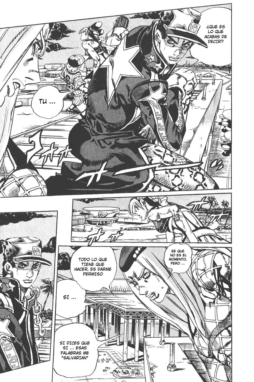 Read JoJo's Bizarre Adventure Parte 6 Stone Ocean ES Manga Online