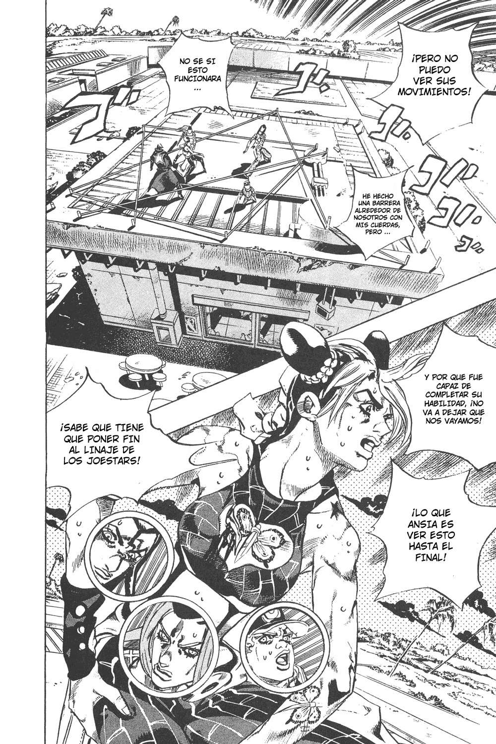 Read JoJo's Bizarre Adventure Parte 6 Stone Ocean ES Manga Online