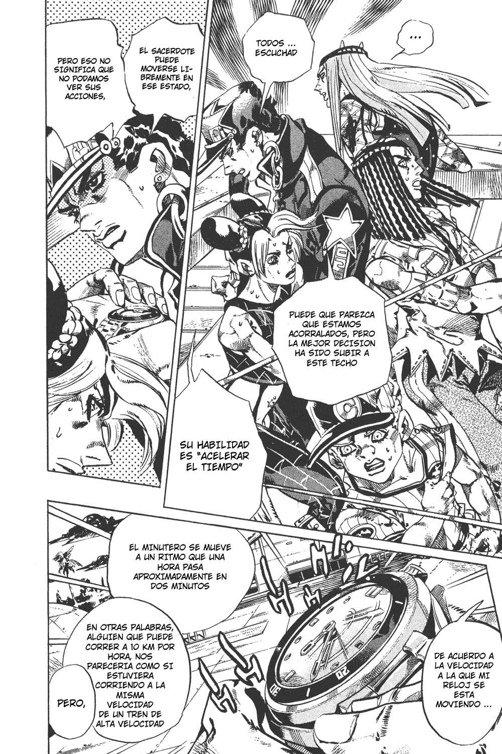 Read JoJo's Bizarre Adventure Parte 6 Stone Ocean ES Manga Online