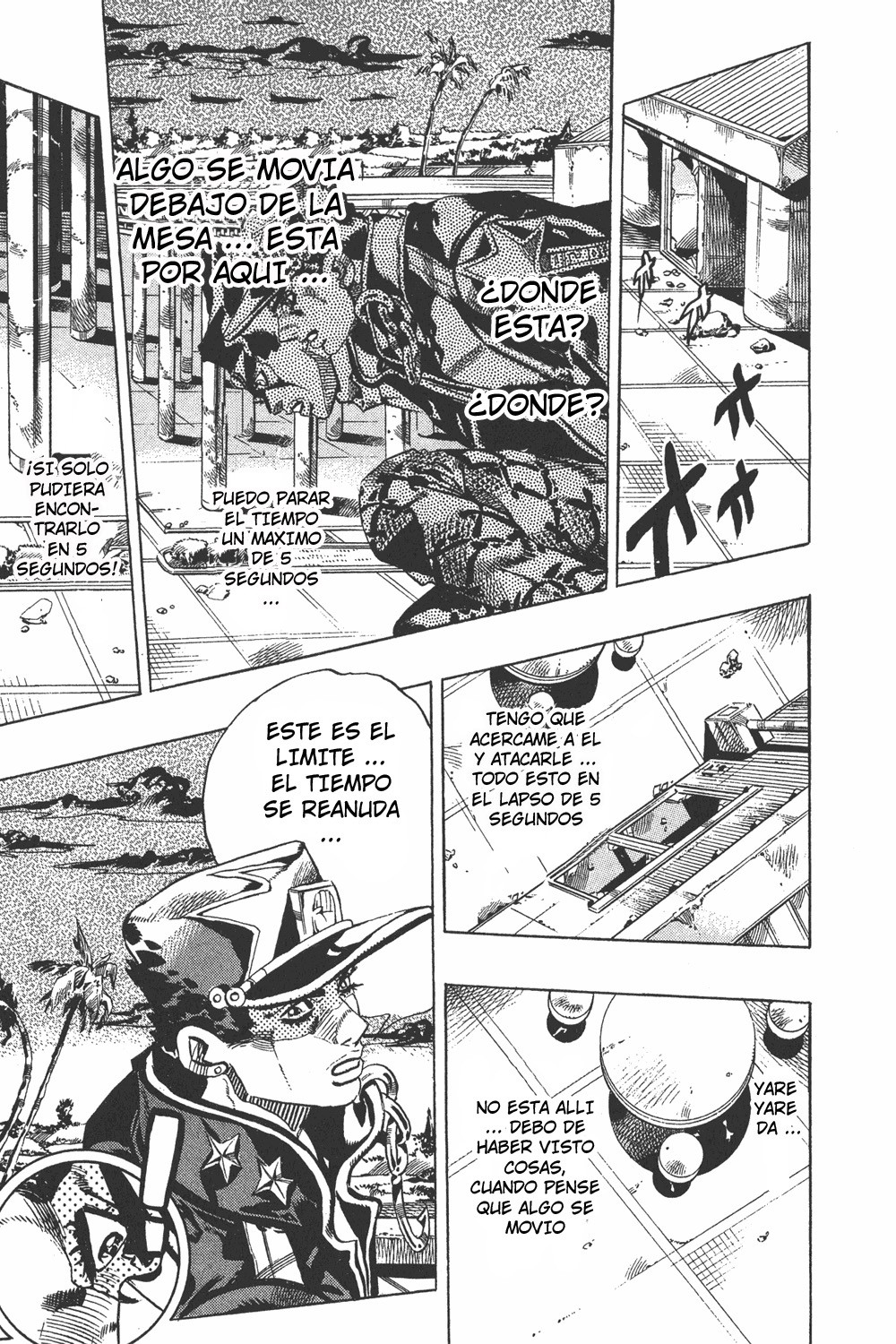Read JoJo's Bizarre Adventure Parte 6 Stone Ocean ES Manga Online