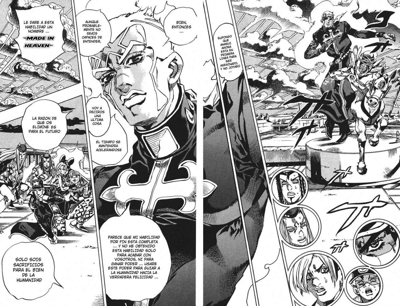 Read JoJo's Bizarre Adventure Parte 6 Stone Ocean ES Manga Online