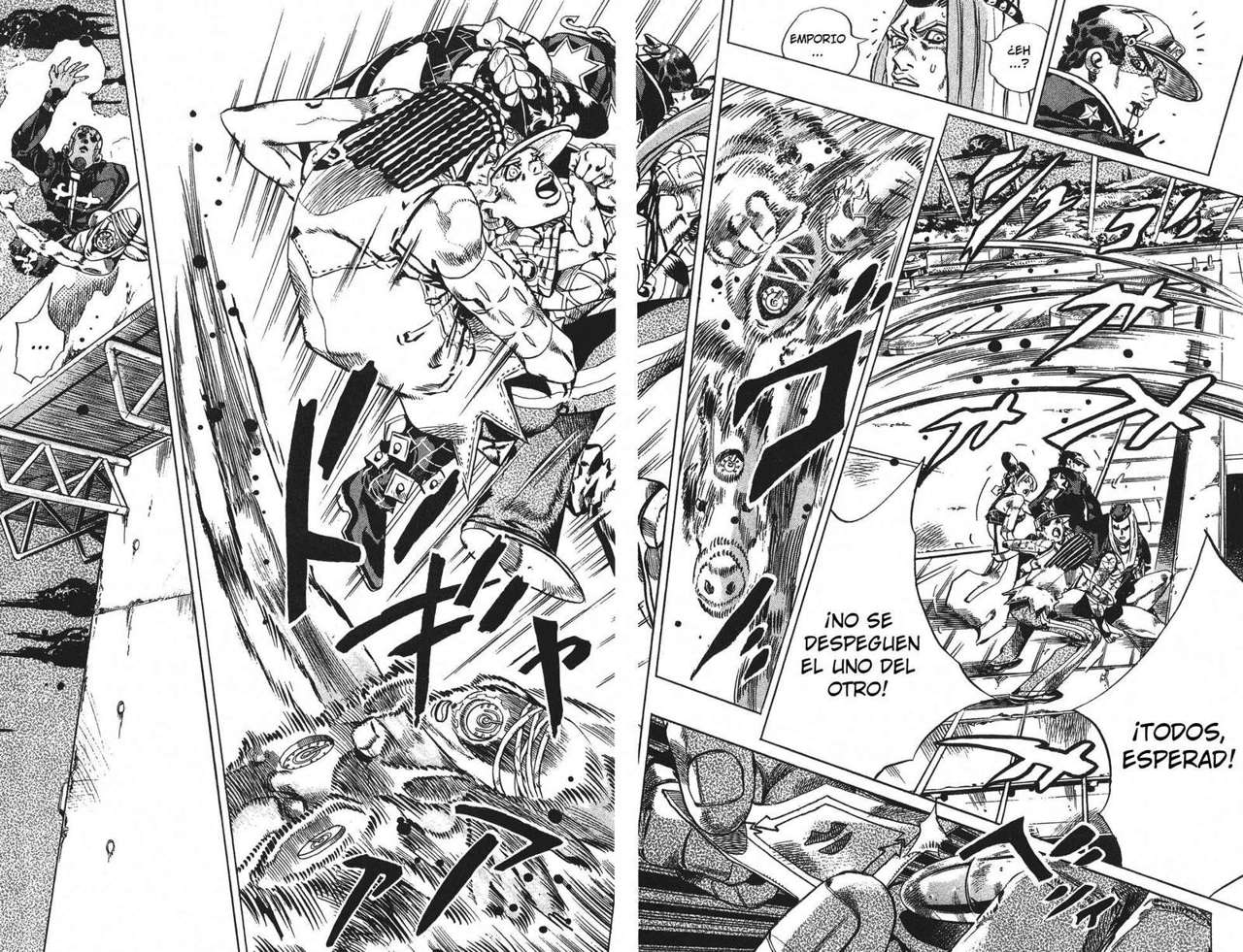 Read JoJo's Bizarre Adventure Parte 6 Stone Ocean ES Manga Online