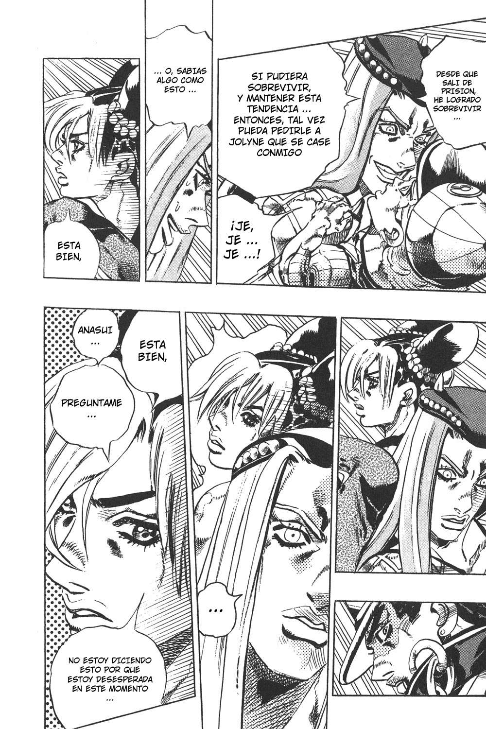 Read JoJo's Bizarre Adventure Parte 6 Stone Ocean ES Manga Online