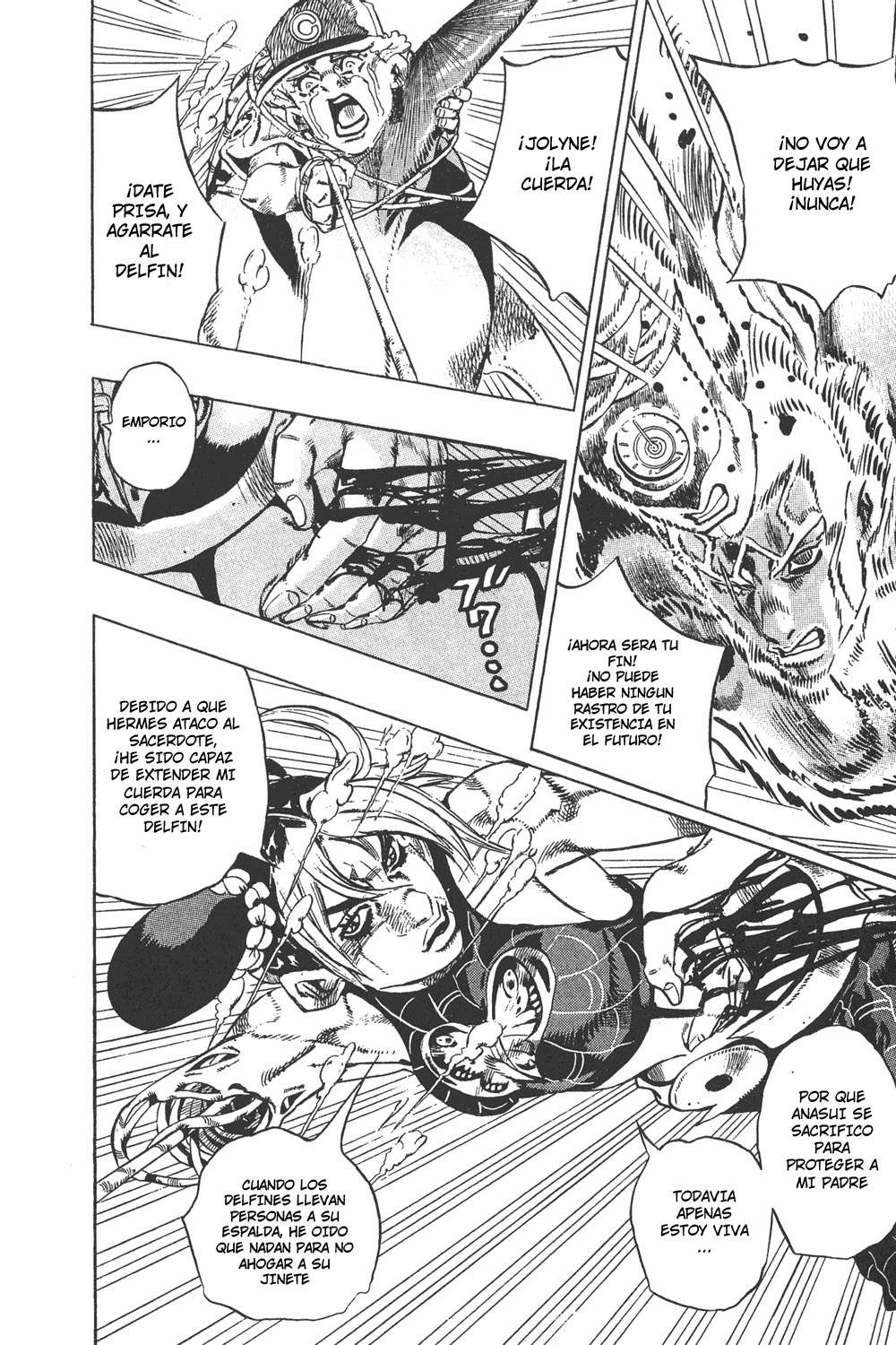 Read JoJo's Bizarre Adventure Parte 6 Stone Ocean ES Manga Online