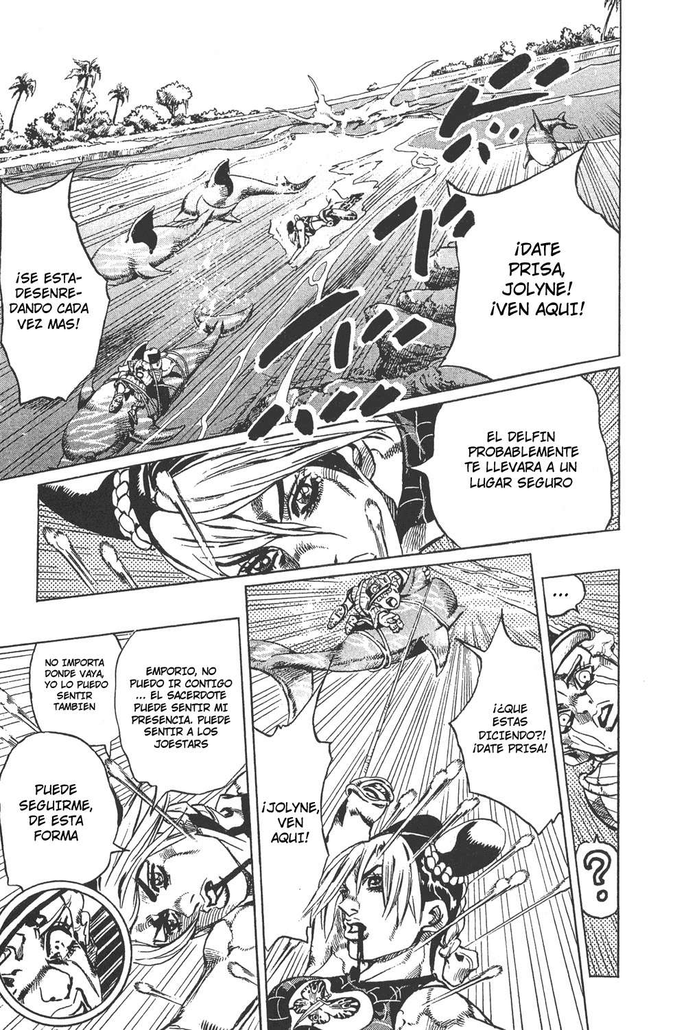 Read JoJo's Bizarre Adventure Parte 6 Stone Ocean ES Manga Online