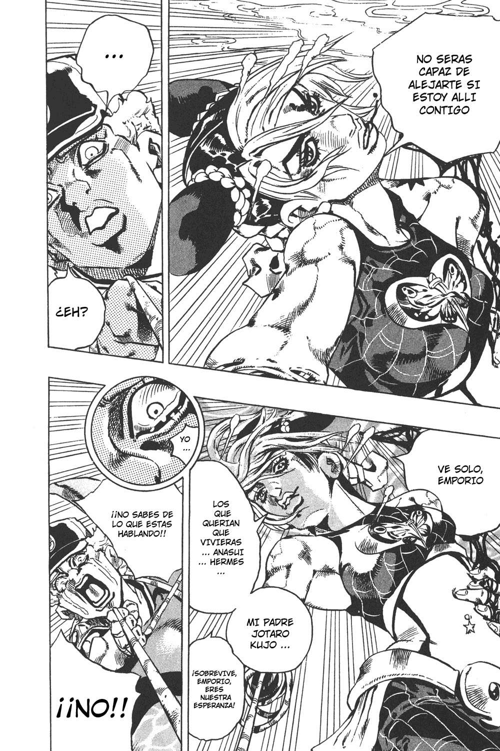 Read JoJo's Bizarre Adventure Parte 6 Stone Ocean ES Manga Online