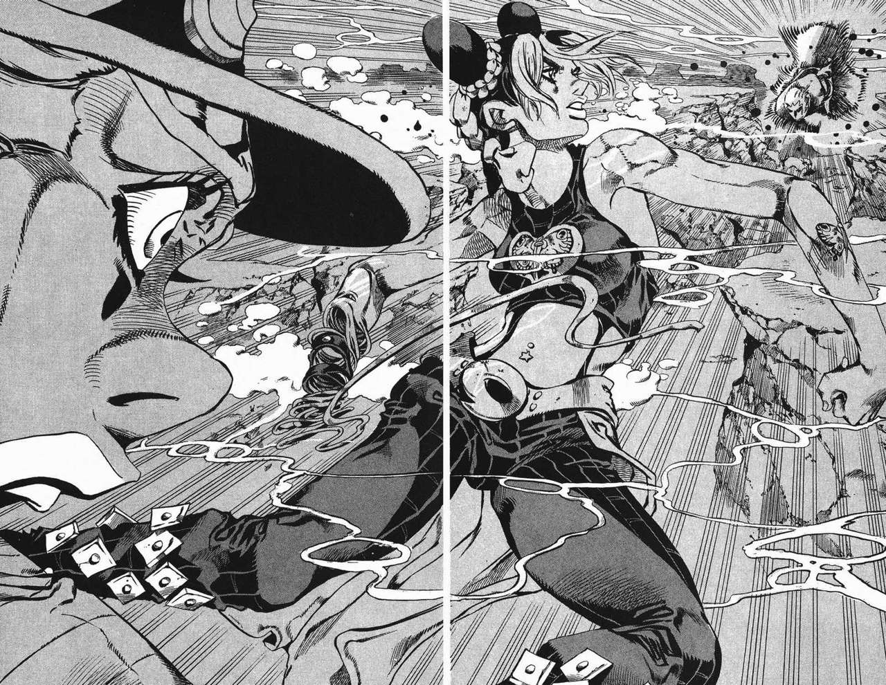 Read JoJo's Bizarre Adventure Parte 6 Stone Ocean ES Manga Online