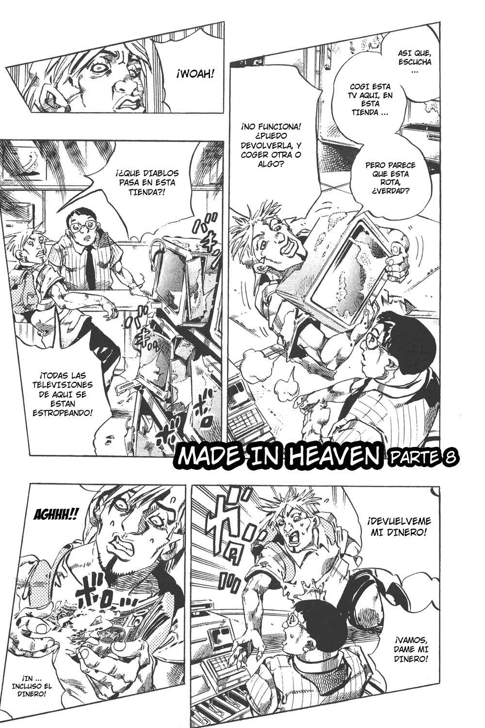 Read JoJo's Bizarre Adventure Parte 6 Stone Ocean ES Manga Online