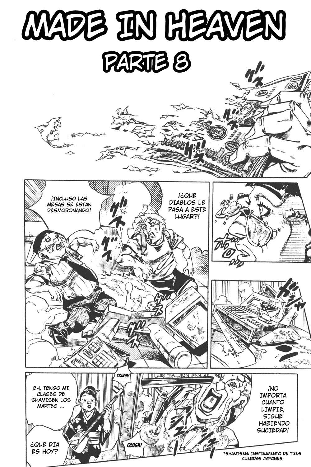 Read JoJo's Bizarre Adventure Parte 6 Stone Ocean ES Manga Online