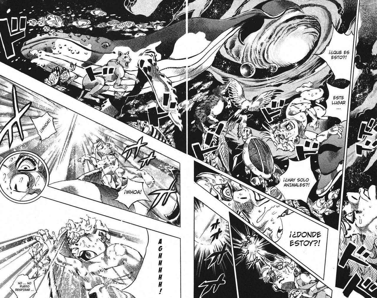 Read JoJo's Bizarre Adventure Parte 6 Stone Ocean ES Manga Online