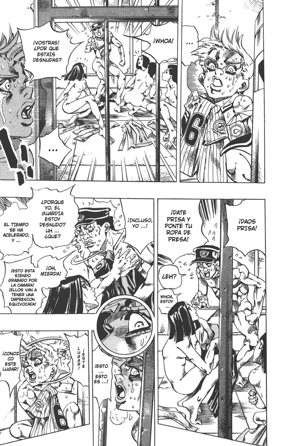 Read JoJo's Bizarre Adventure Parte 6 Stone Ocean ES Manga Online