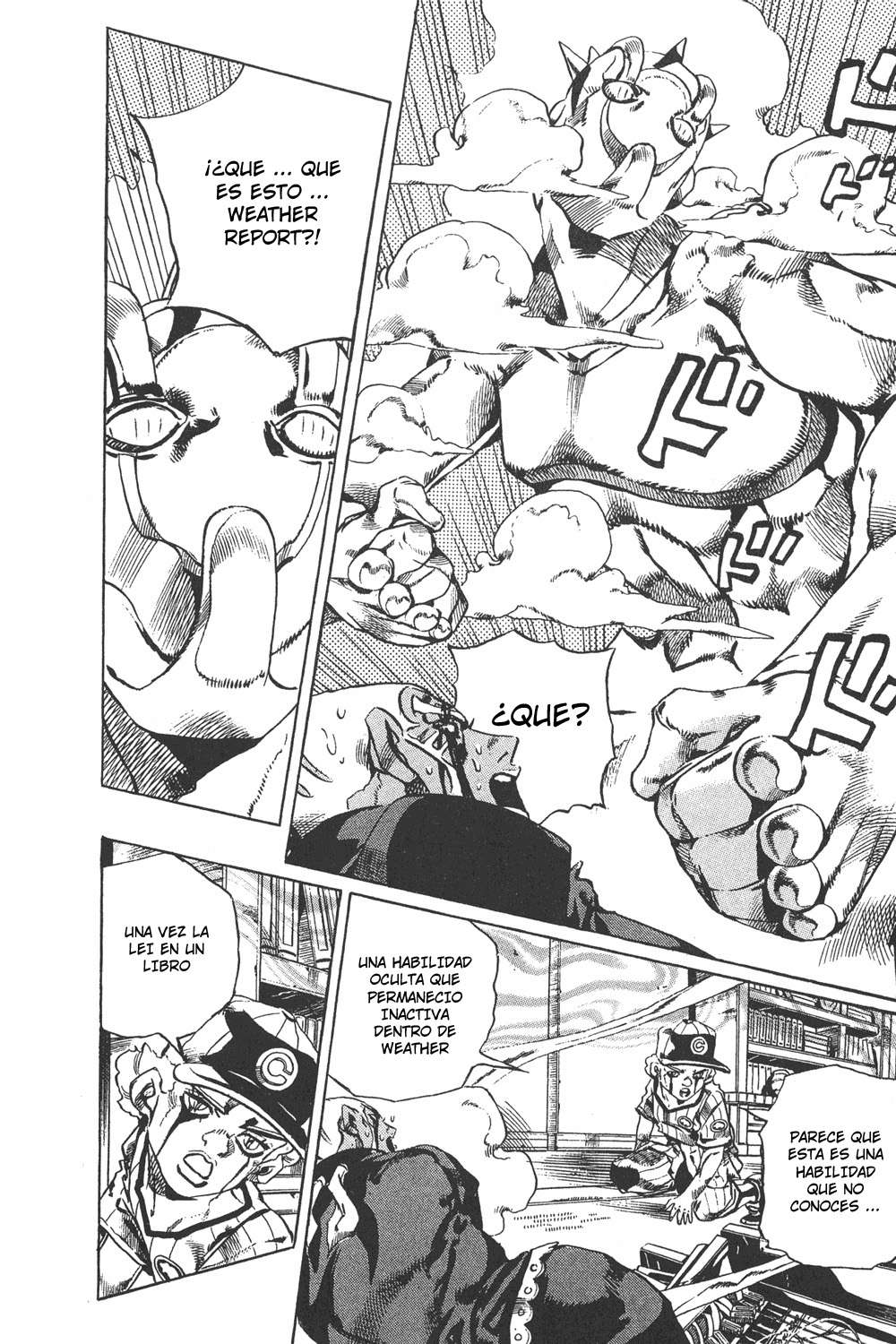 Read JoJo's Bizarre Adventure Parte 6 Stone Ocean ES Manga Online
