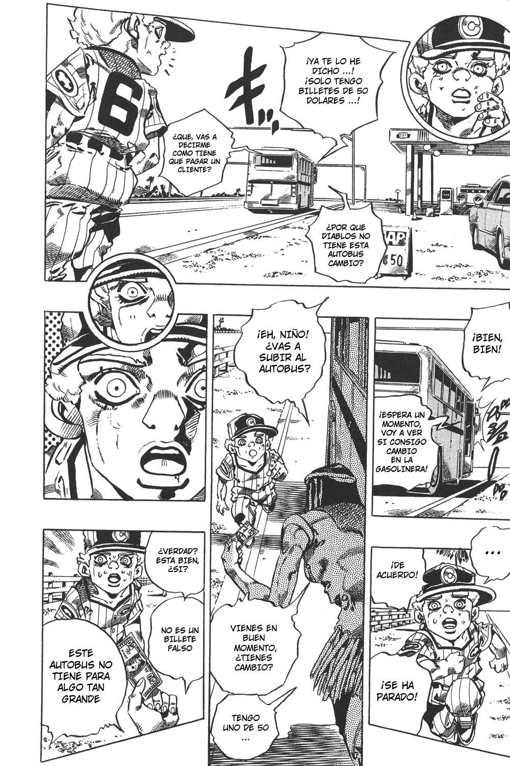 Read JoJo's Bizarre Adventure Parte 6 Stone Ocean ES Manga Online