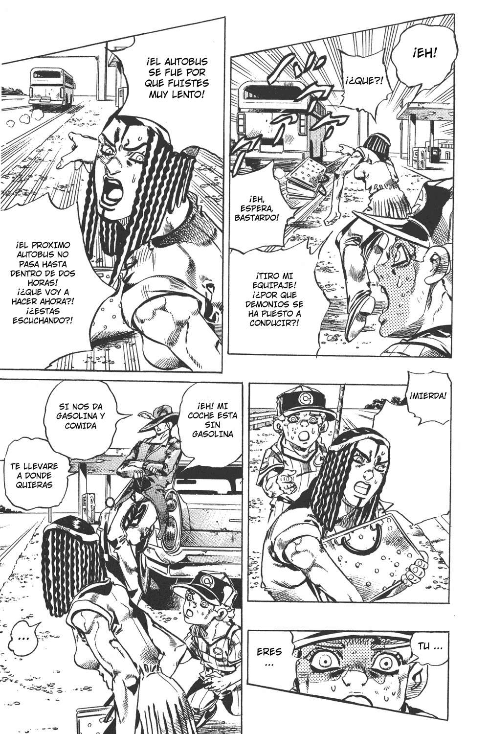 Read JoJo's Bizarre Adventure Parte 6 Stone Ocean ES Manga Online