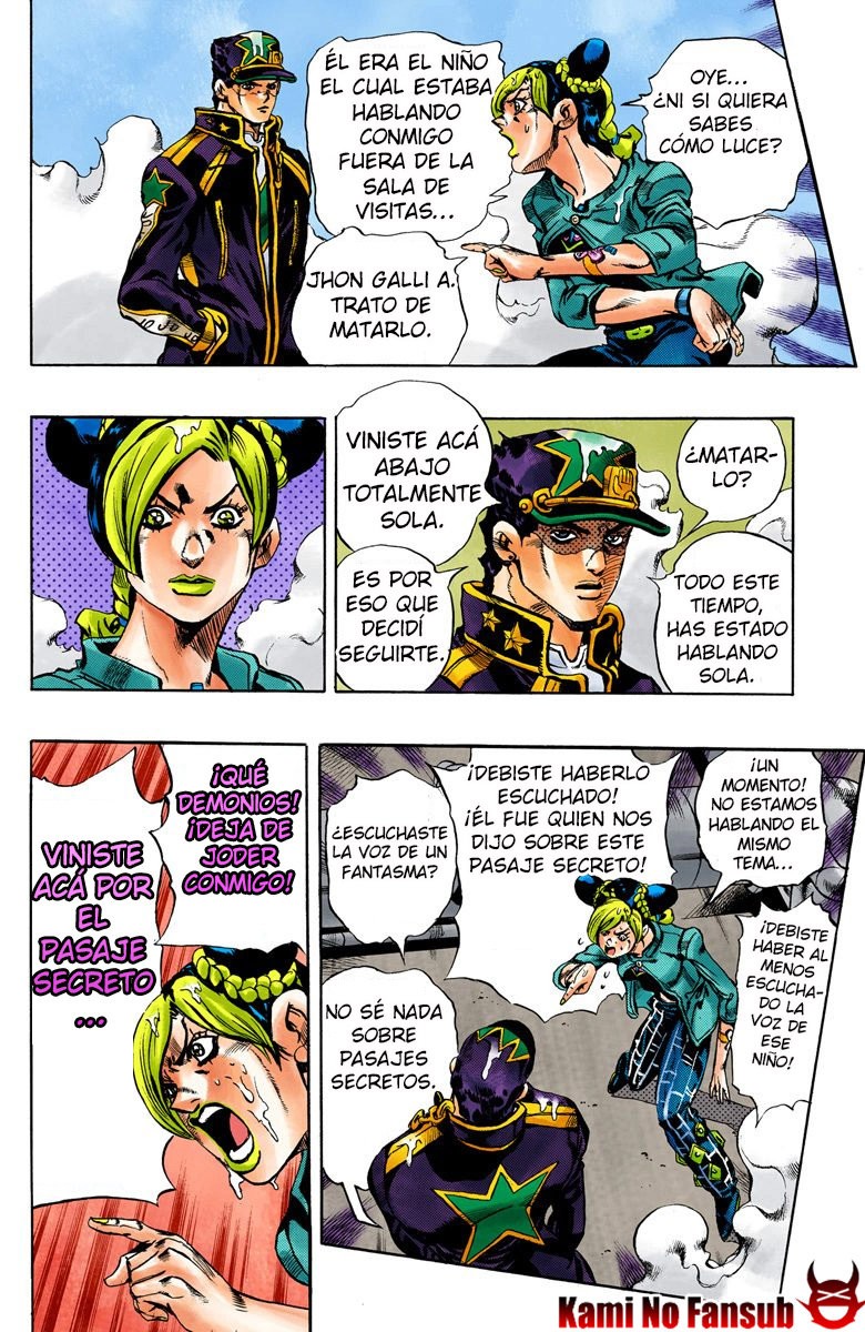 Read JoJo's Bizarre Adventure Parte 6 Stone Ocean ES Manga Online