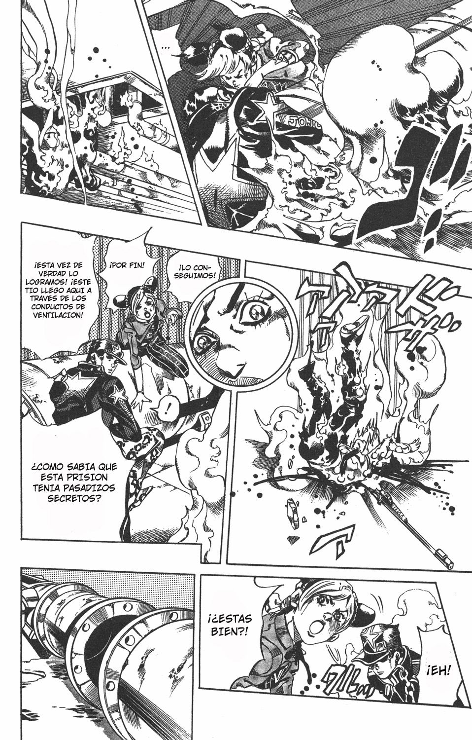 Read JoJo's Bizarre Adventure Parte 6 Stone Ocean ES Manga Online