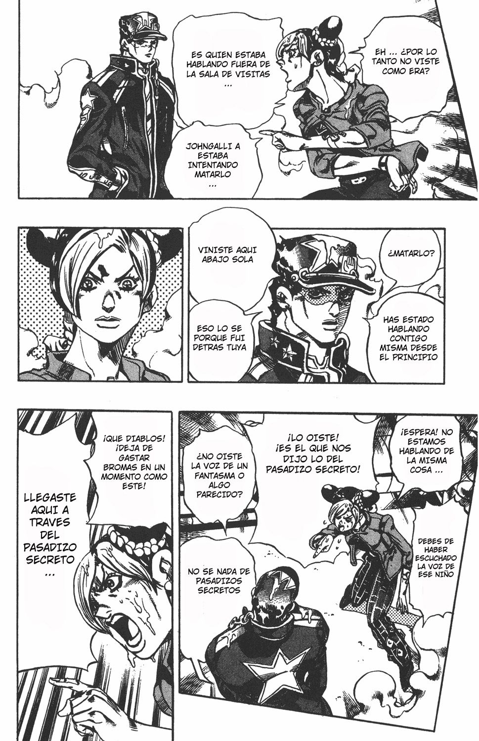 Read JoJo's Bizarre Adventure Parte 6 Stone Ocean ES Manga Online