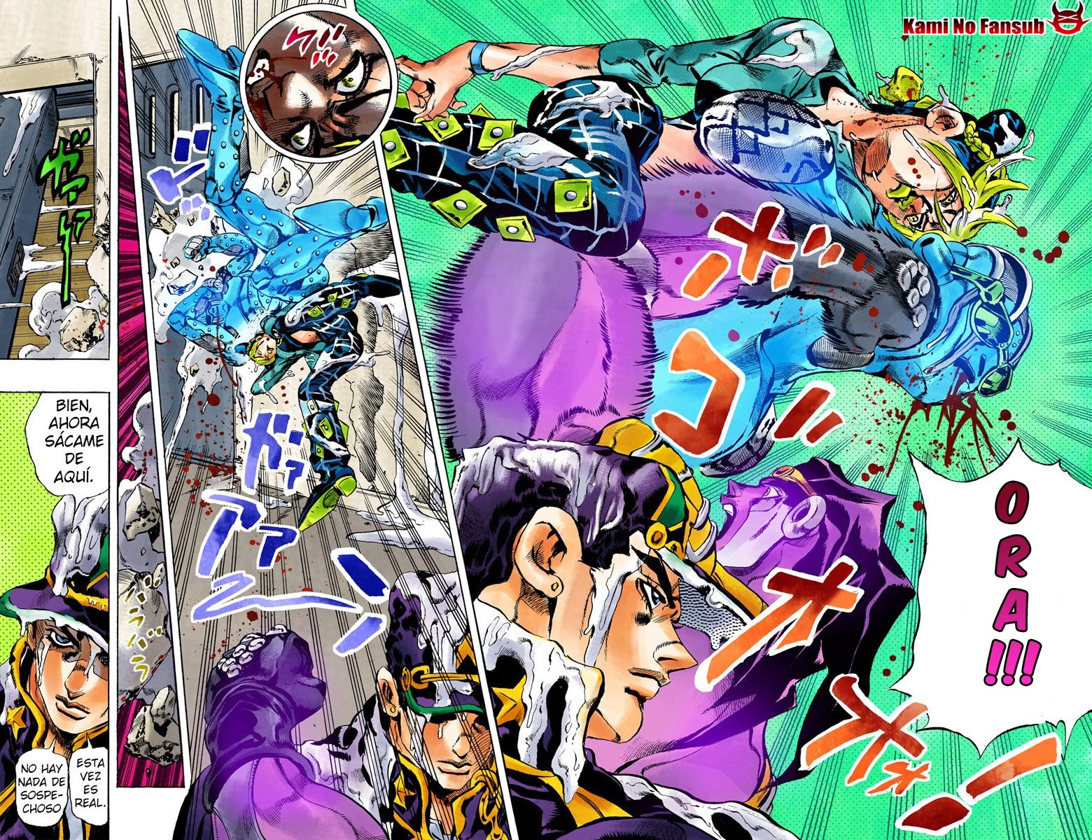 Read JoJo's Bizarre Adventure Parte 6 Stone Ocean ES Manga Online