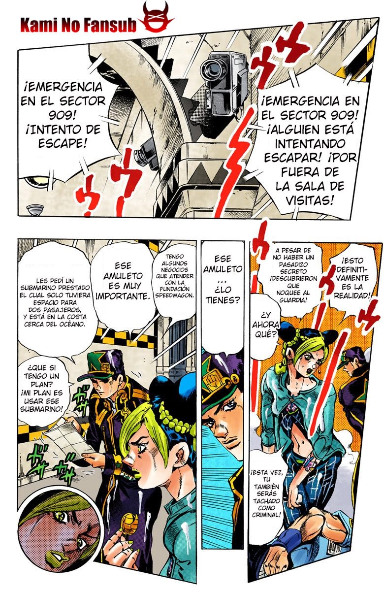 Read JoJo's Bizarre Adventure Parte 6 Stone Ocean ES Manga Online