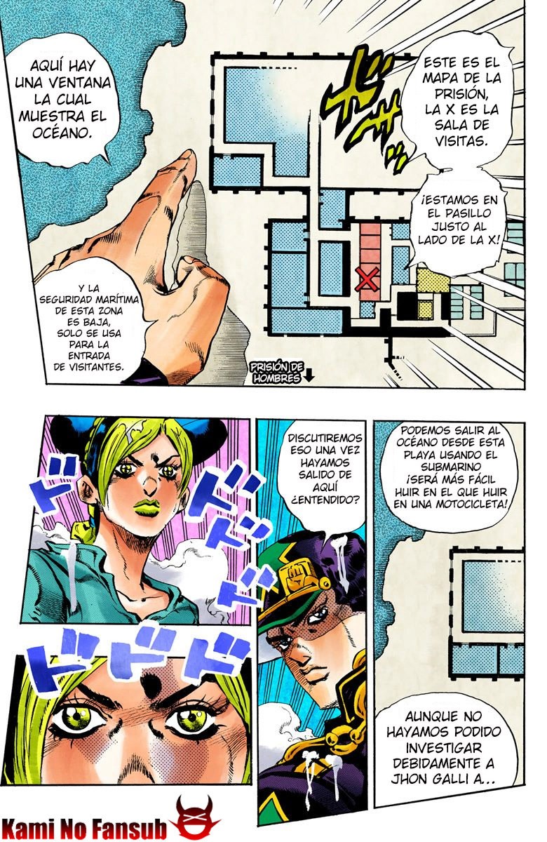 Read JoJo's Bizarre Adventure Parte 6 Stone Ocean ES Manga Online