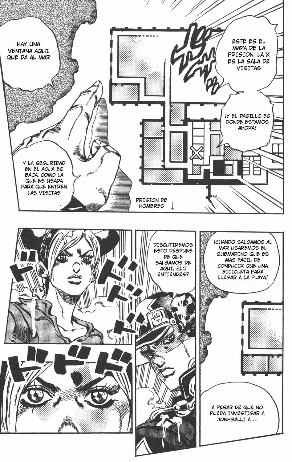 Read JoJo's Bizarre Adventure Parte 6 Stone Ocean ES Manga Online