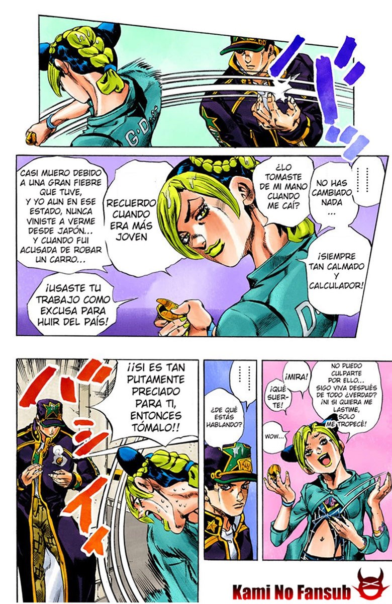 Read JoJo's Bizarre Adventure Parte 6 Stone Ocean ES Manga Online