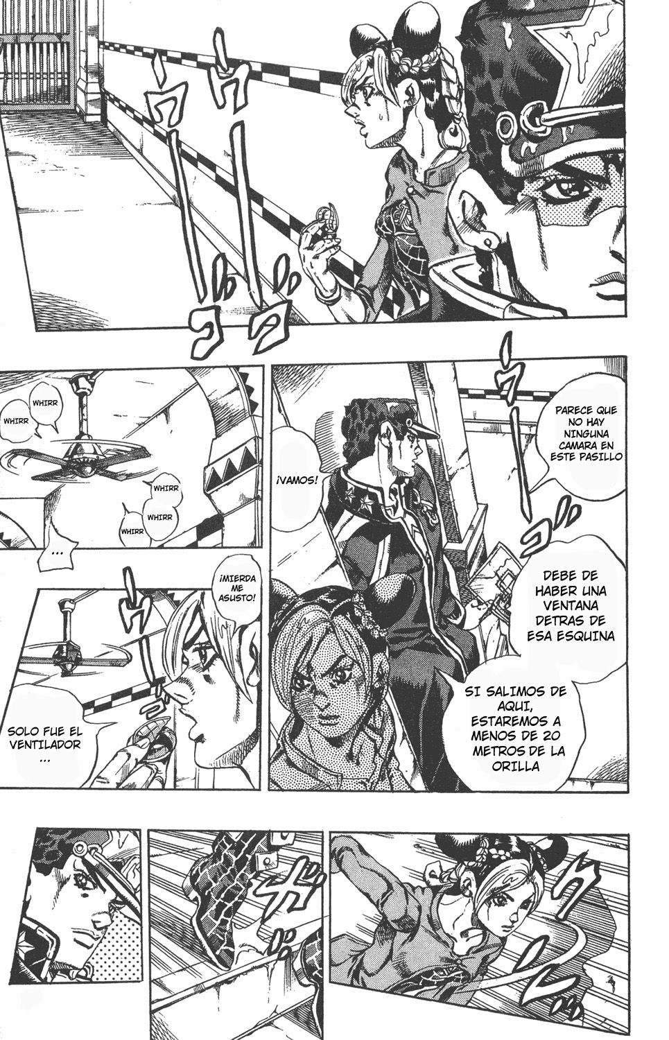 Read JoJo's Bizarre Adventure Parte 6 Stone Ocean ES Manga Online