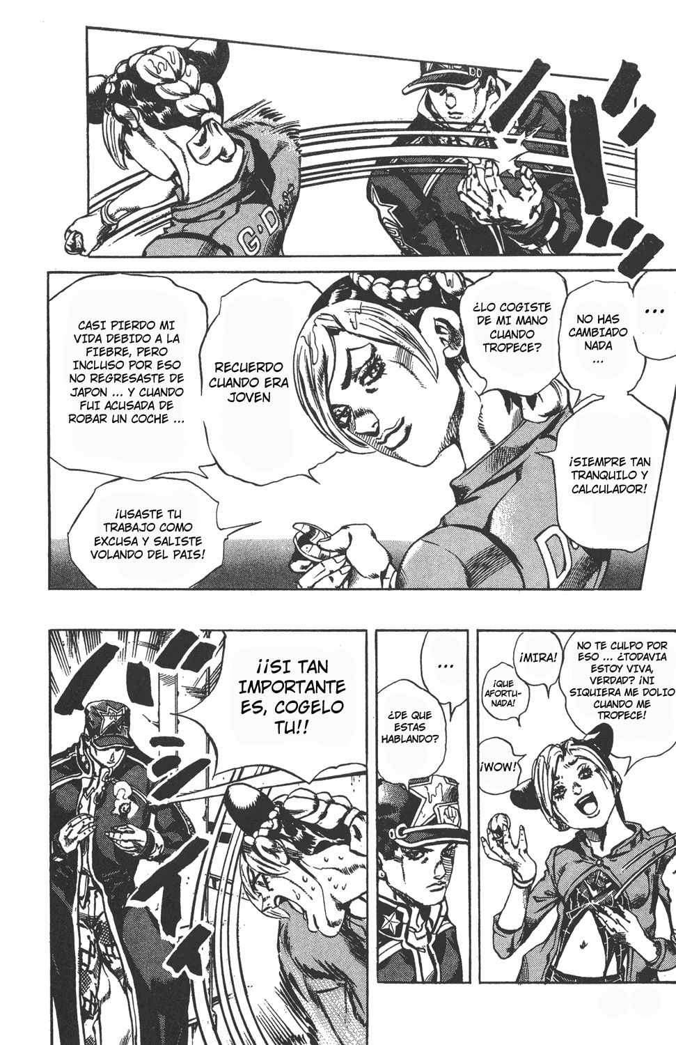 Read JoJo's Bizarre Adventure Parte 6 Stone Ocean ES Manga Online