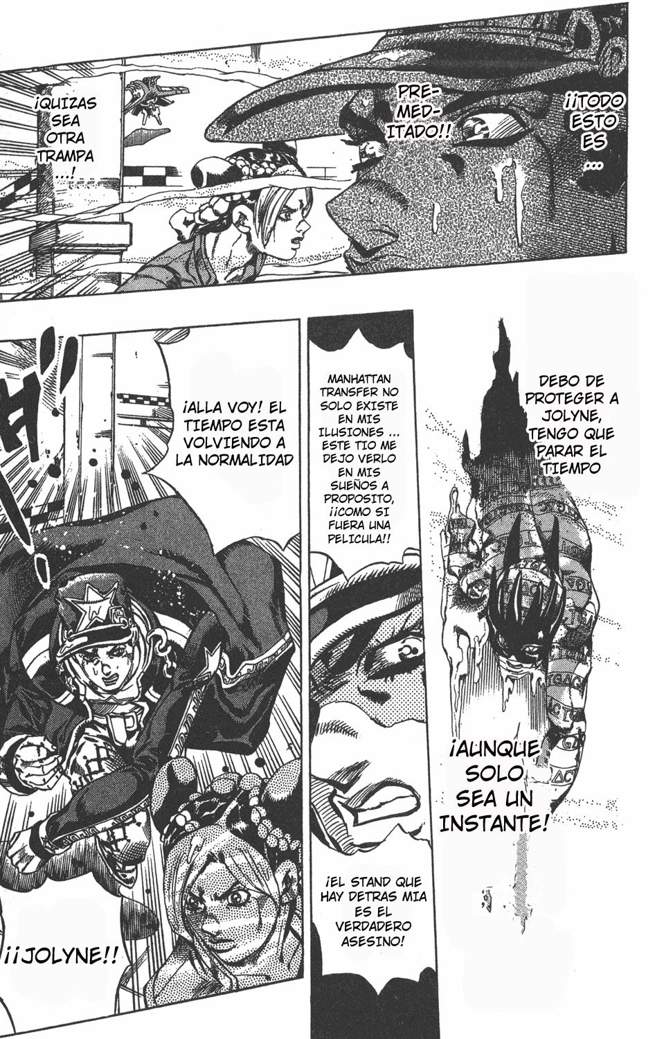 Read JoJo's Bizarre Adventure Parte 6 Stone Ocean ES Manga Online