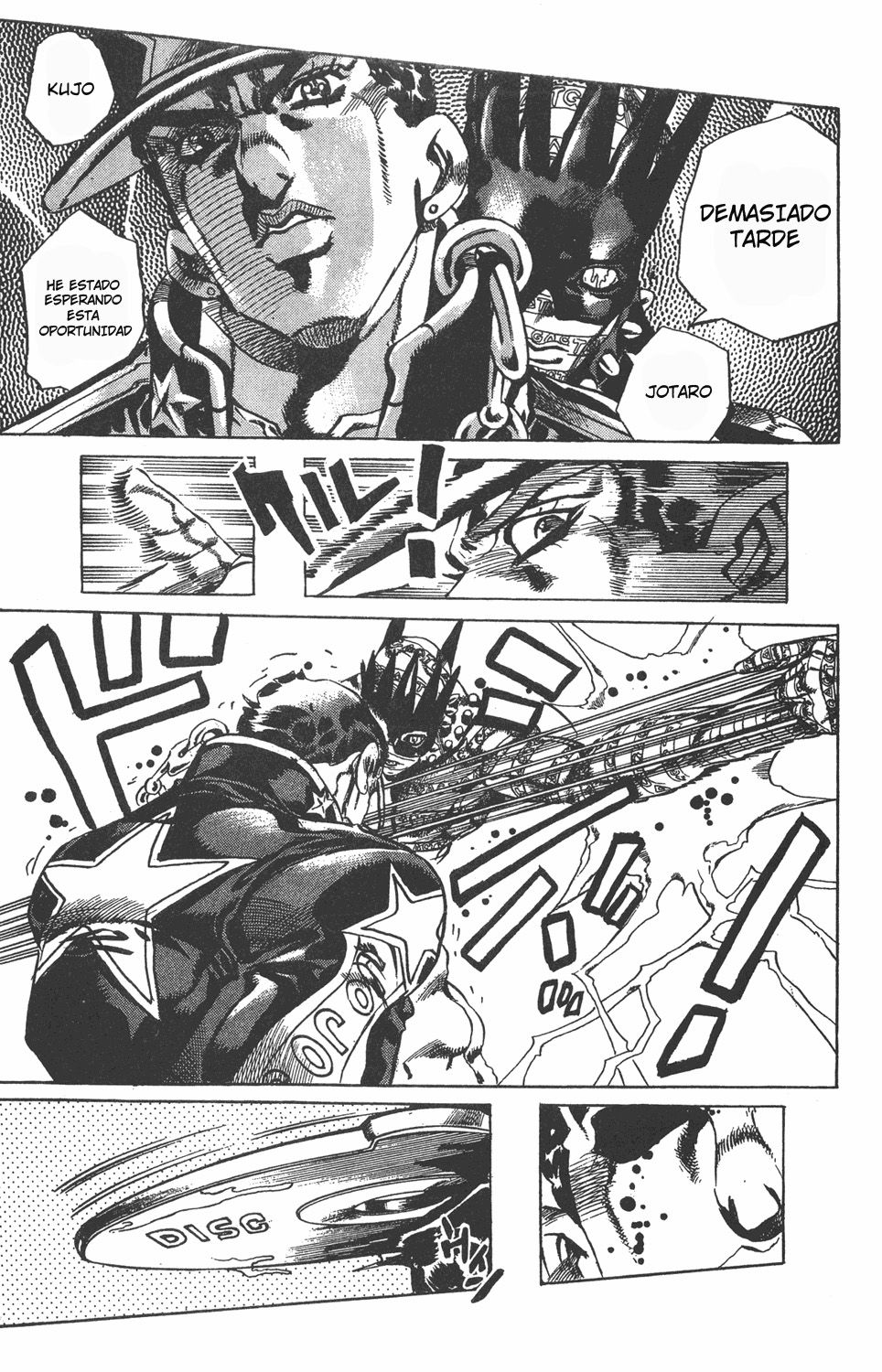 Read JoJo's Bizarre Adventure Parte 6 Stone Ocean ES Manga Online