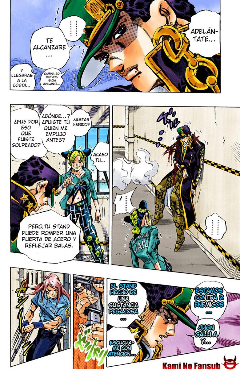Read JoJo's Bizarre Adventure Parte 6 Stone Ocean ES Manga Online