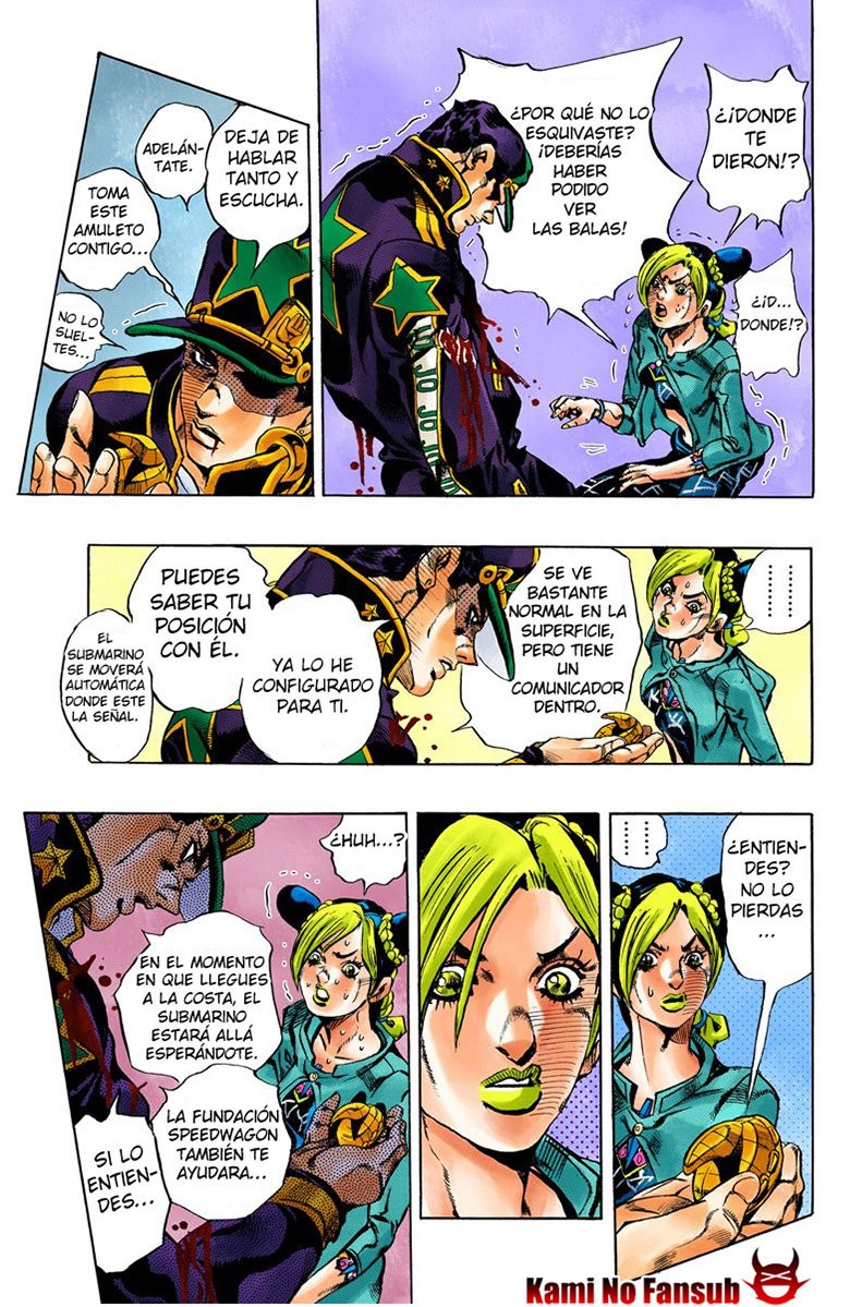 Read JoJo's Bizarre Adventure Parte 6 Stone Ocean ES Manga Online