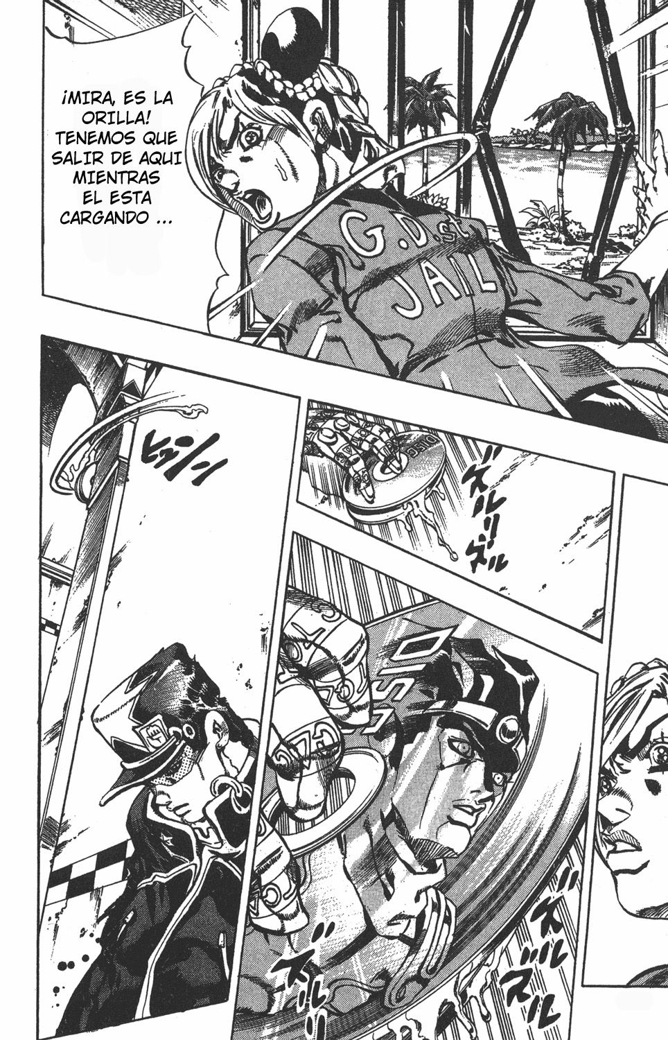 Read JoJo's Bizarre Adventure Parte 6 Stone Ocean ES Manga Online