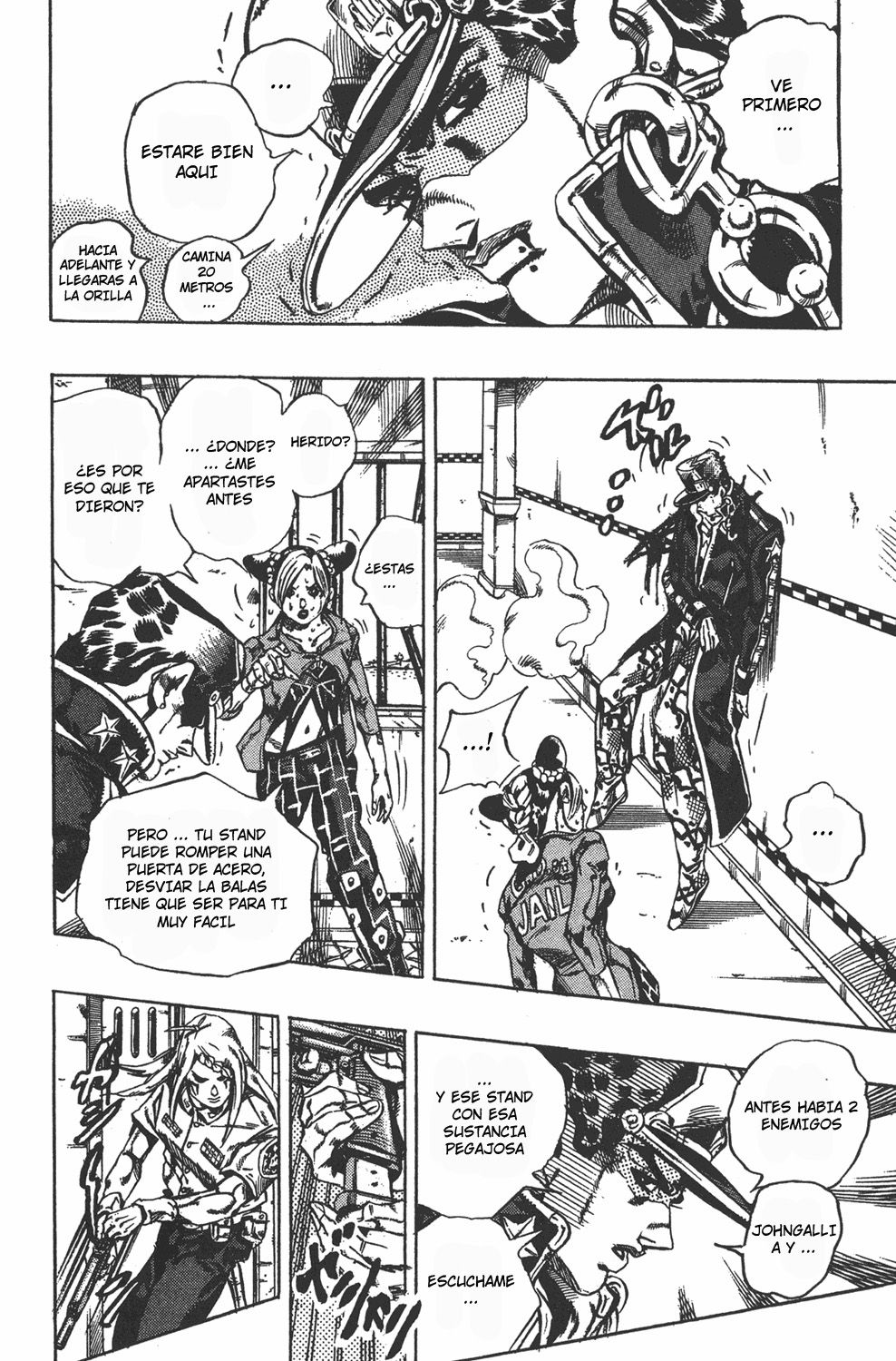 Read JoJo's Bizarre Adventure Parte 6 Stone Ocean ES Manga Online