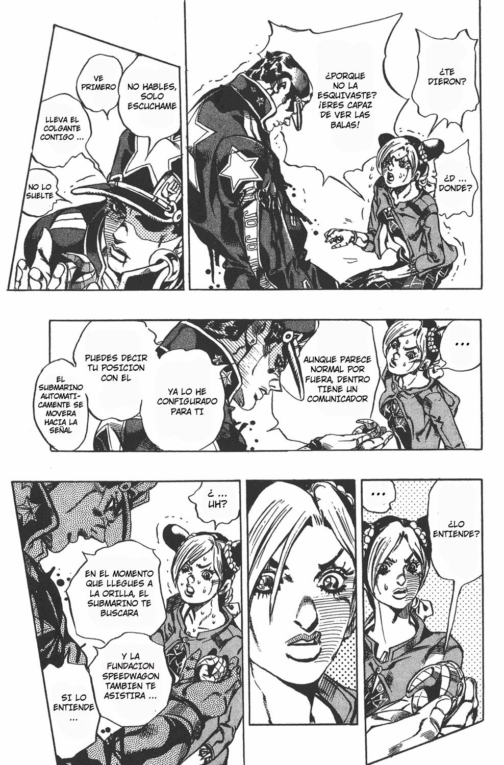 Read JoJo's Bizarre Adventure Parte 6 Stone Ocean ES Manga Online