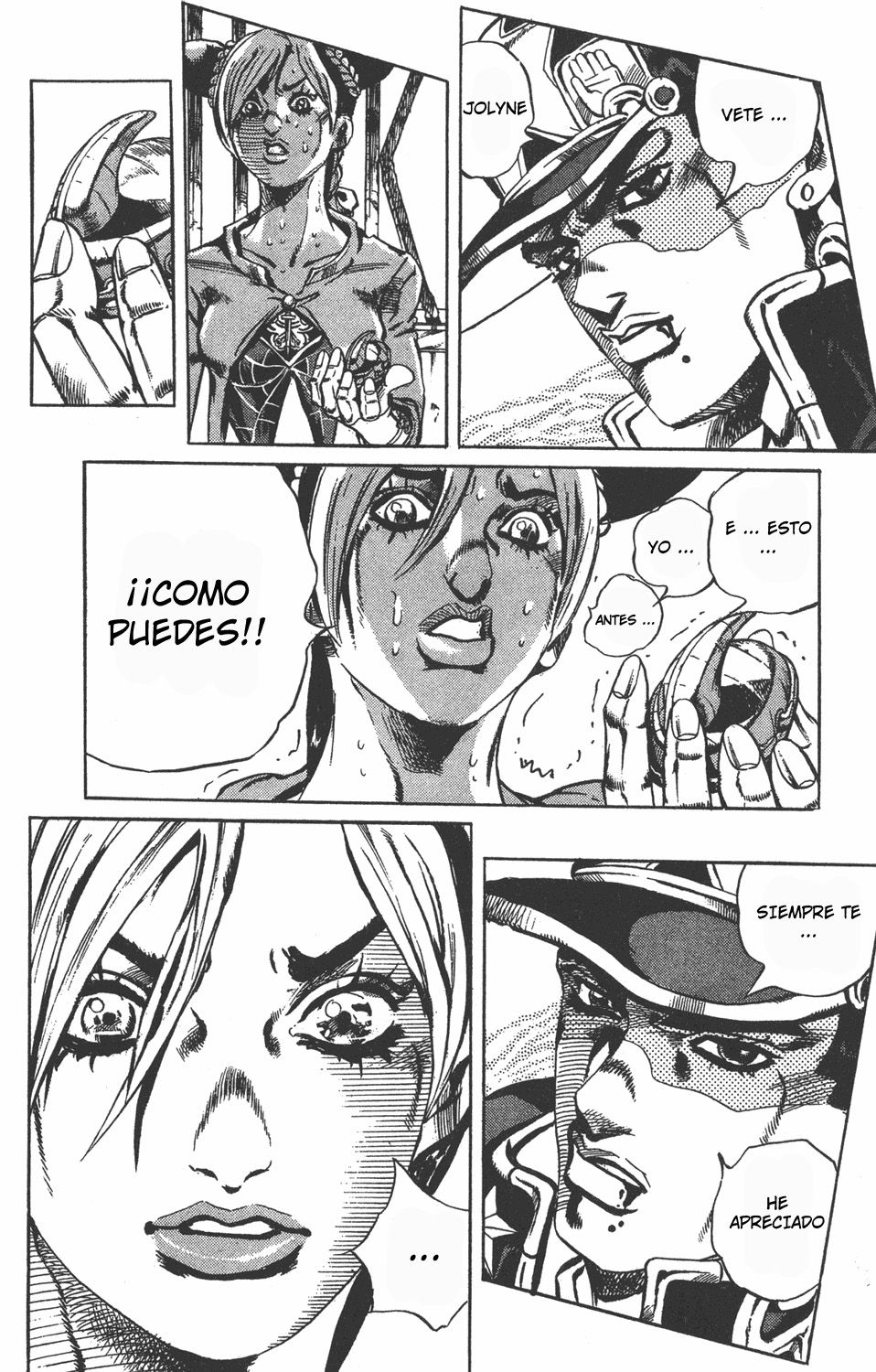Read JoJo's Bizarre Adventure Parte 6 Stone Ocean ES Manga Online