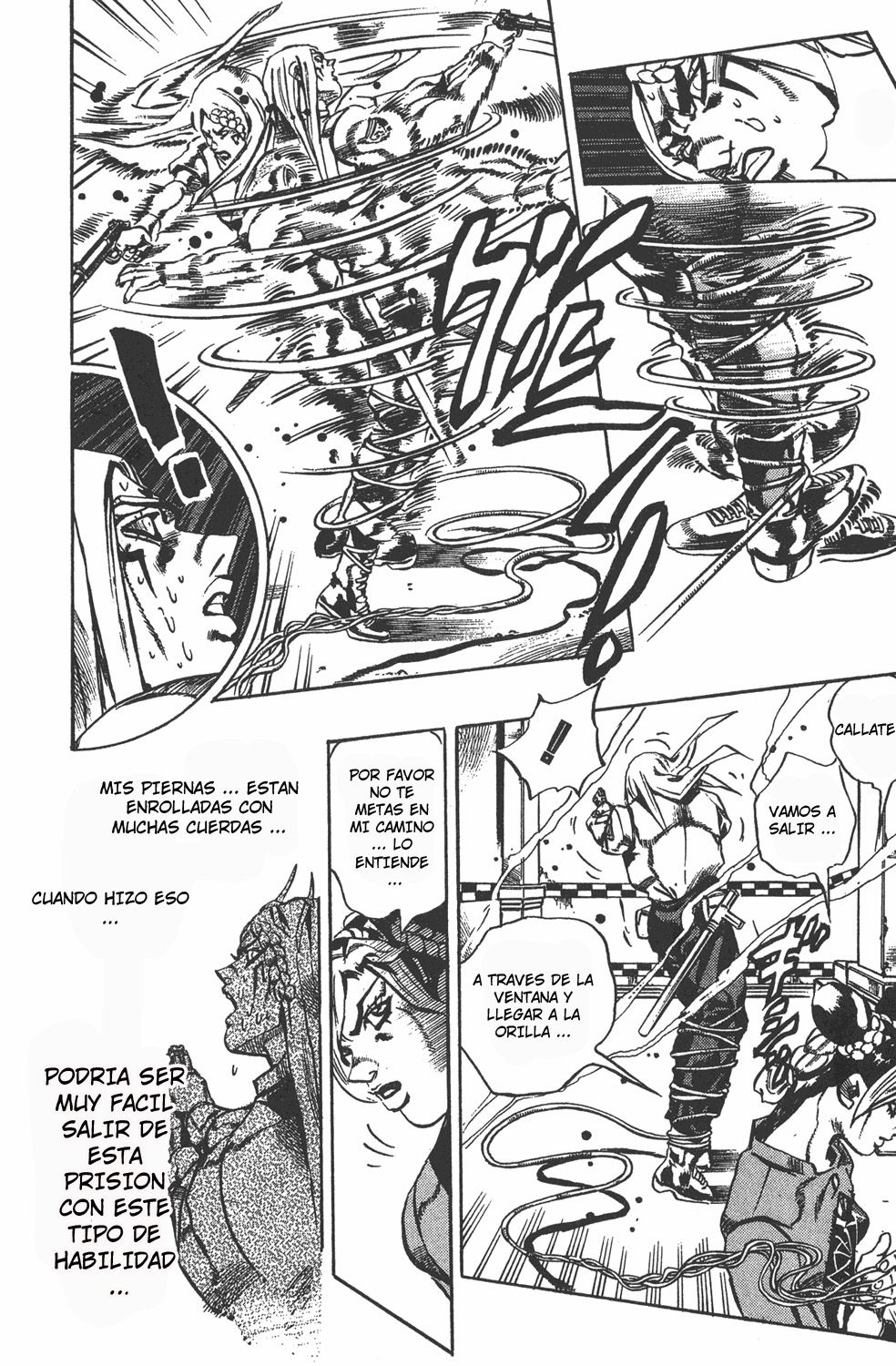 Read JoJo's Bizarre Adventure Parte 6 Stone Ocean ES Manga Online
