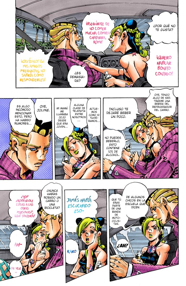 Read JoJo's Bizarre Adventure Parte 6 Stone Ocean ES Manga Online