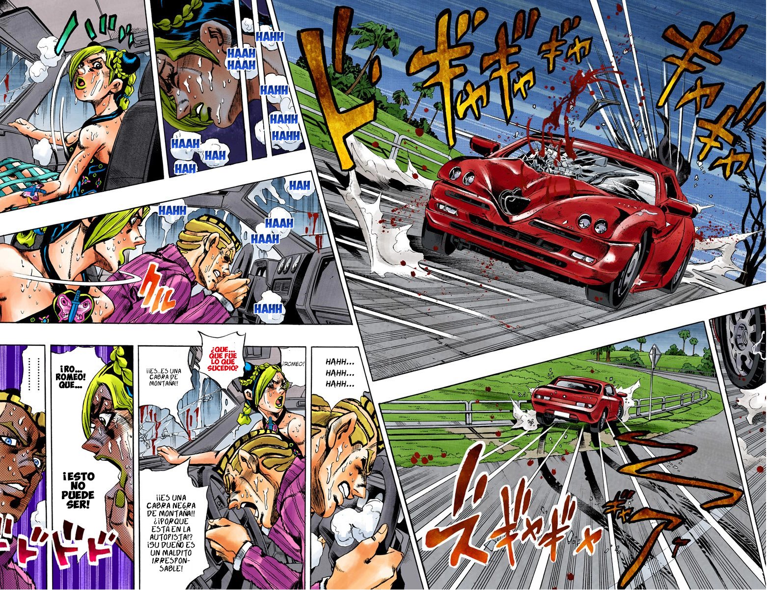 Read JoJo's Bizarre Adventure Parte 6 Stone Ocean ES Manga Online