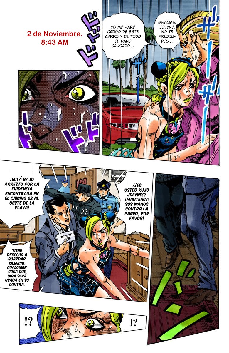 Read JoJo's Bizarre Adventure Parte 6 Stone Ocean ES Manga Online