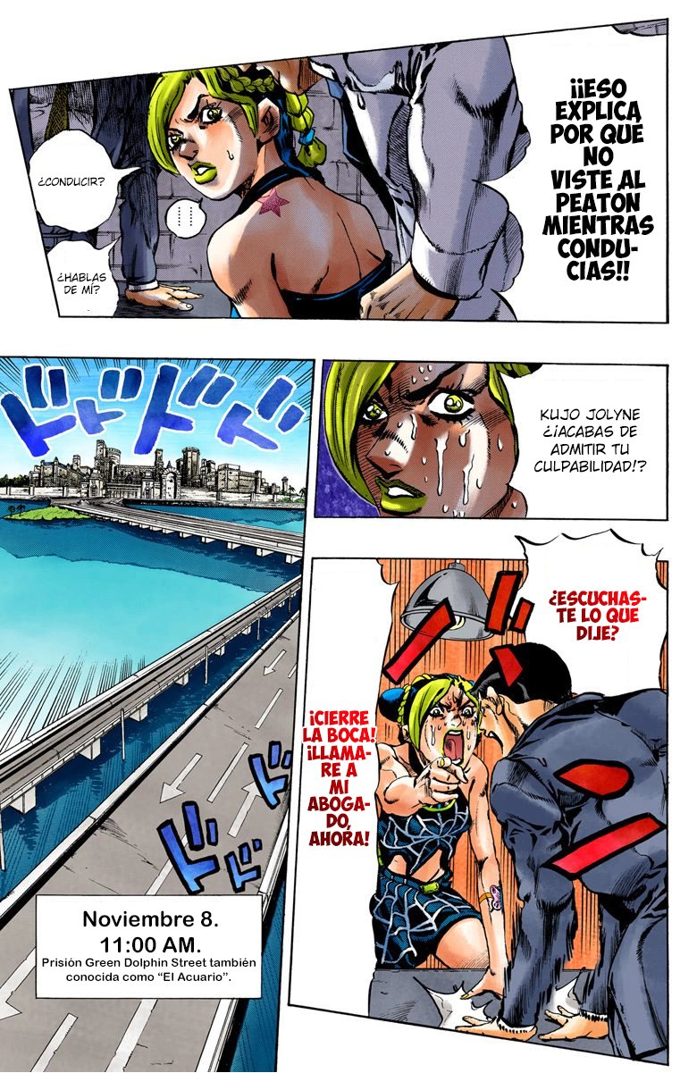 Read JoJo's Bizarre Adventure Parte 6 Stone Ocean ES Manga Online