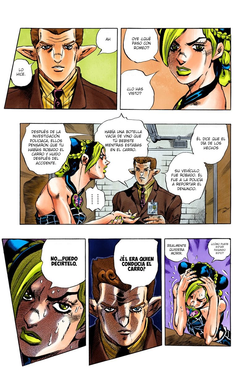 Read JoJo's Bizarre Adventure Parte 6 Stone Ocean ES Manga Online