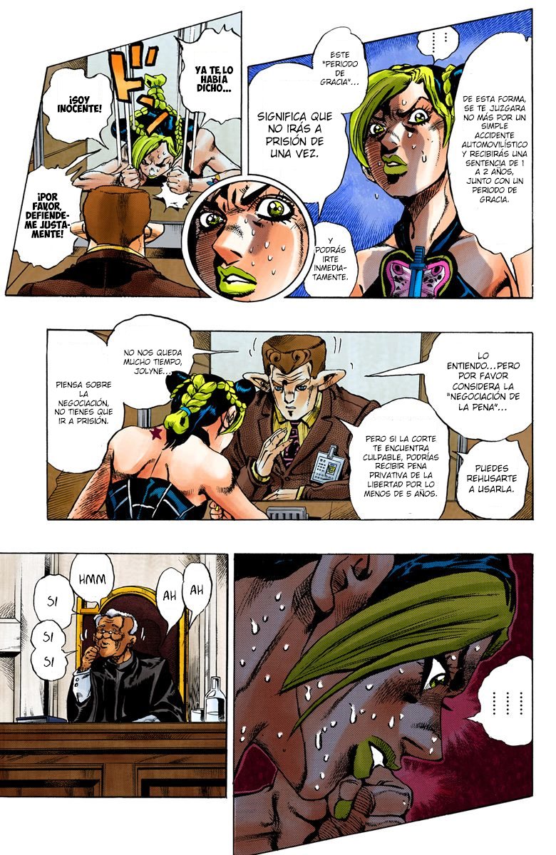 Read JoJo's Bizarre Adventure Parte 6 Stone Ocean ES Manga Online