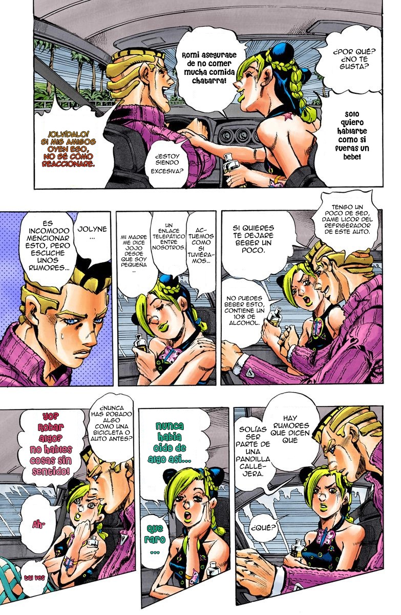 Read JoJo's Bizarre Adventure Parte 6 Stone Ocean ES Manga Online
